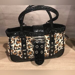 PRIMADONNA Leopard Print Handbag